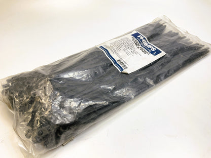 Phillips 8-49157 HD Cable Zip Ties 15'' Black, Nylon, 120 Lbs - Bag Of 100 Pcs