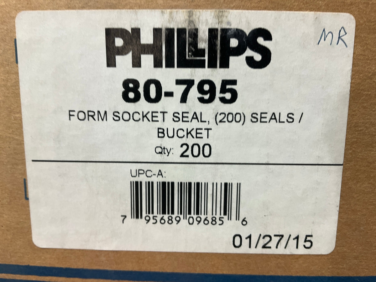 Phillips 80-795 Foam Socket Seals For 7-pin 7-way J560, Box Of (200)