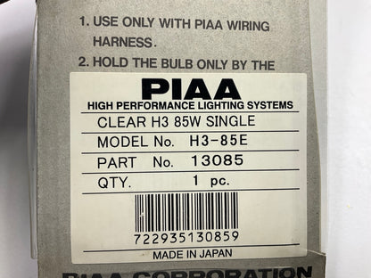 PIAA 13085 Fog Light Bulb, H3, 85W; 3200K