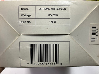PIAA 17655 H7 Xtreme White Plus Light Bulb 55W 4000K,  Twin Pack