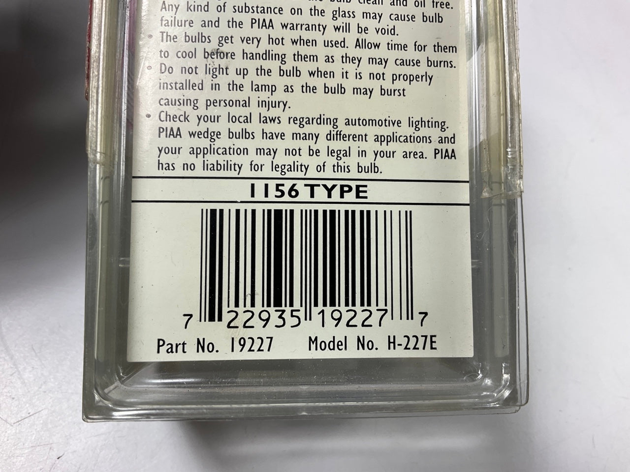 PIAA 19227 # 1156 Miniature 27W Xtreme White Light Bulb, Twin Pack
