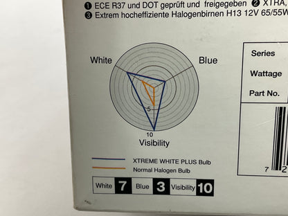 PIAA 19618 Light Bulbs H13 9008 / HB13 Xtreme White Plus Replacement Bulbs, Pair