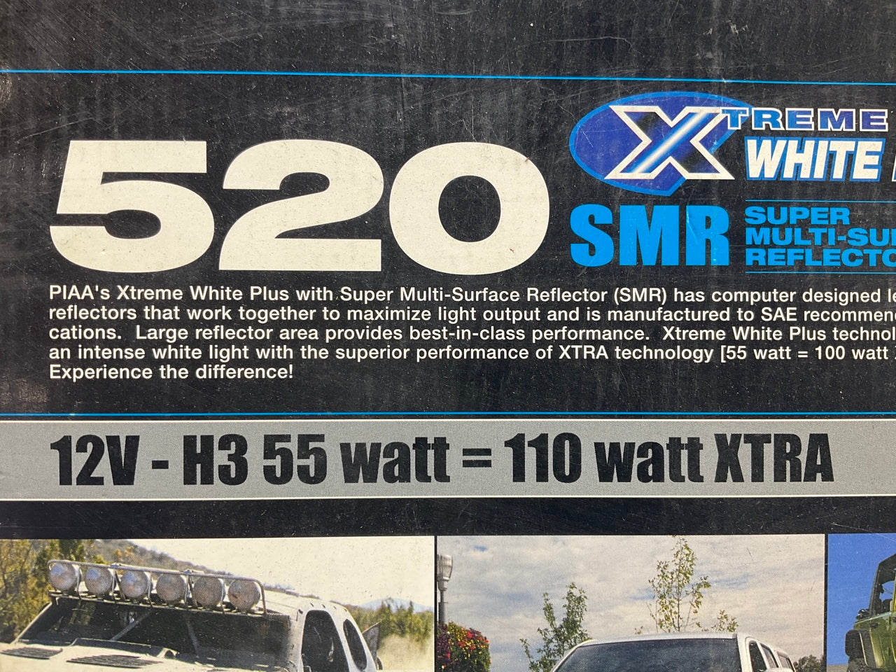 PIAA 5294 520 SMR Driving XTreme White Plus Halogen 6'' Driving Lights Lamp Kit