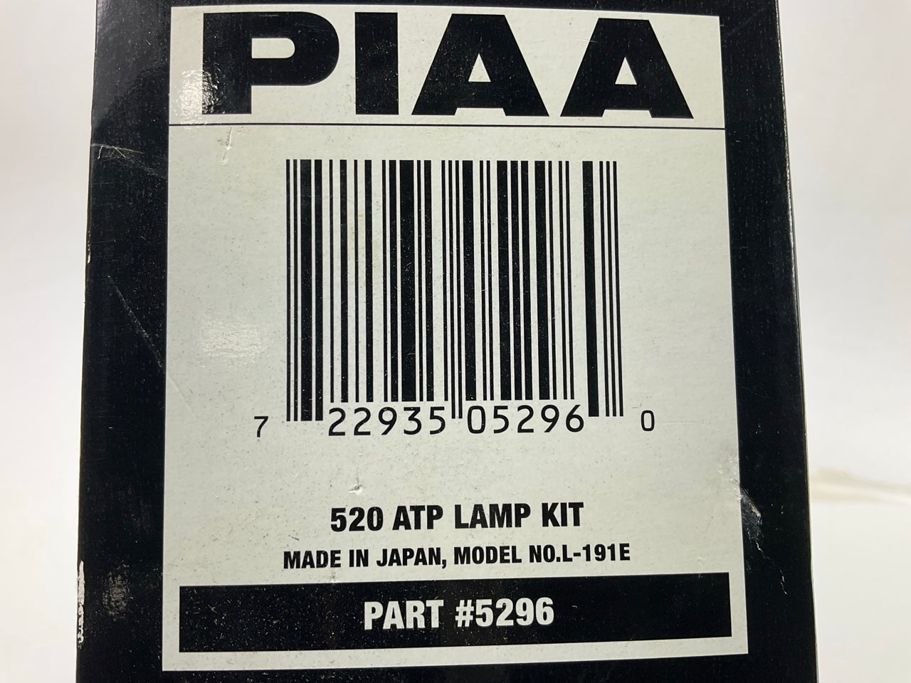 PIAA 5296 Fog Light Lamp 520 Series Xtreme White All Terrain Pattern Lamp Kit