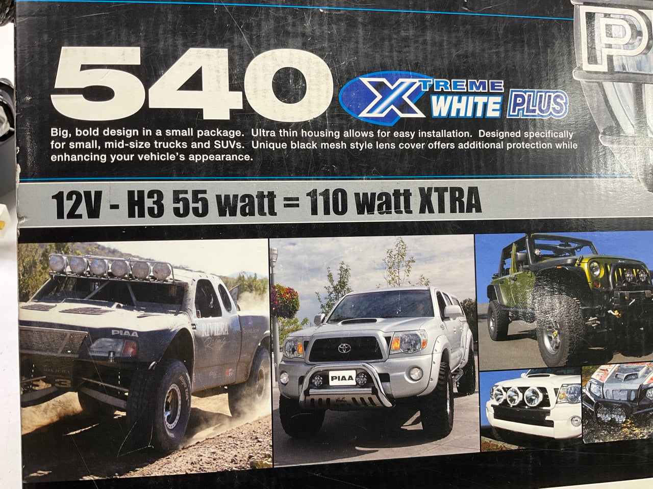 PIAA 5462 540 Driving XTreme White Plus 5'' Halogen Driving Lights Lamp Kit