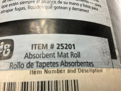 Pig 25201 15 In. X 50 Ft. Universal Light-Weight Absorbent PIG Mat Roll