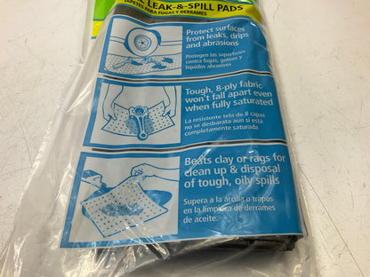 Pig 25205 Universal Absorbent Mat Pads Light-Weight 15'' X 20'' - 5 PACK Of 5 Each