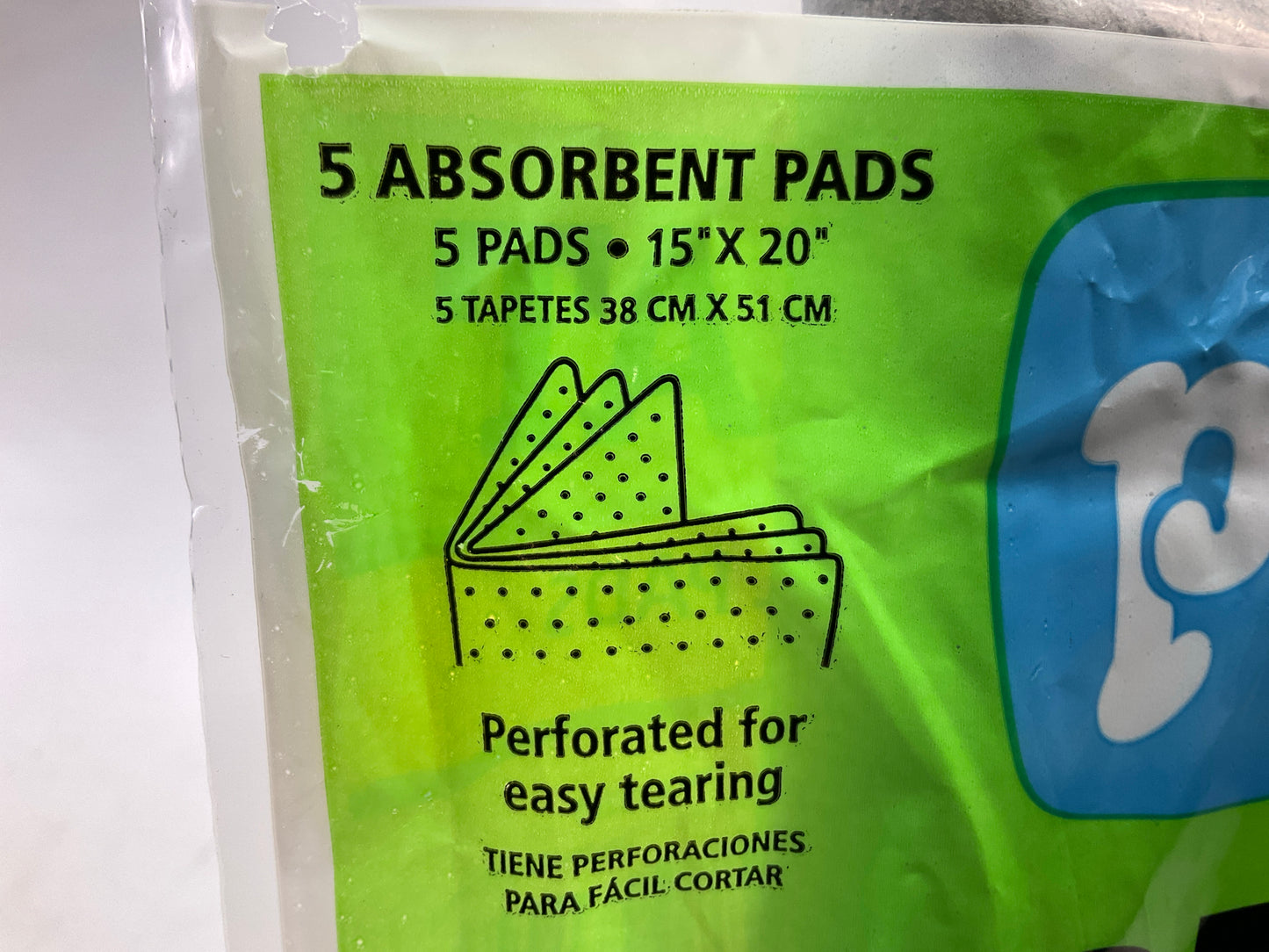Pig 25205 Universal Absorbent Mat Pads Light-Weight 15'' X 20'' - 5 PACK Of 5 Each