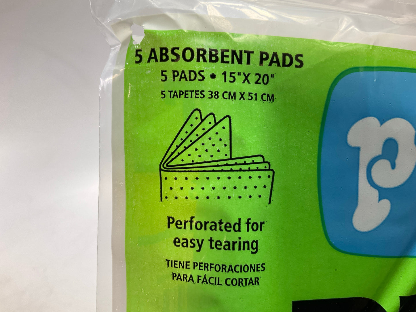 New Pig 25205 Universal Absorbent Mat Pads Light-Weight 15'' X 20'' - 5 PACK