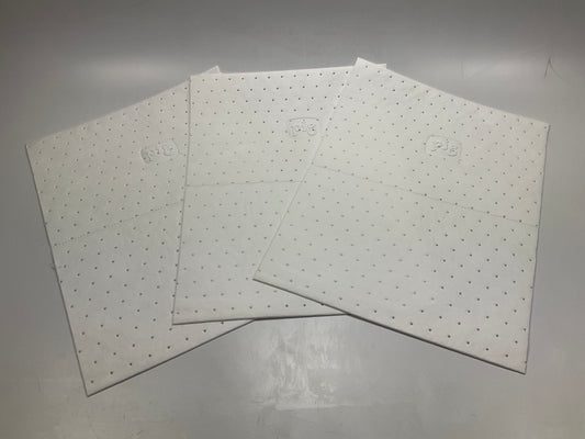 Pig 26300 Water-Repellent, Oil-Absorbent, Med-Weight Mat Pad 15'' X 20'' 100 Pack
