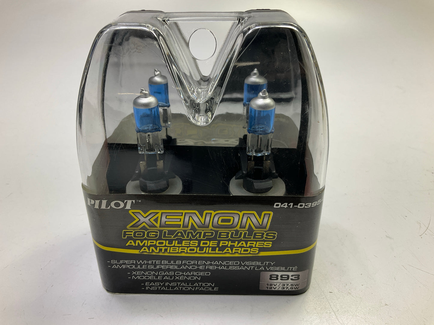 Pilot 041-0395 XENON Fog Light Fog Lamp Light Bulbs #893 SUPER WHITE, Pair