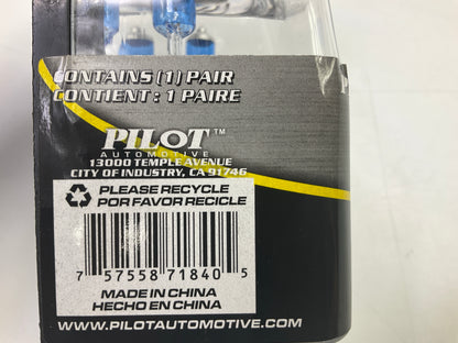 Pilot # 881 Xenon Fog Lamp Fog Light Bulbs, Pair, Super White, 27W
