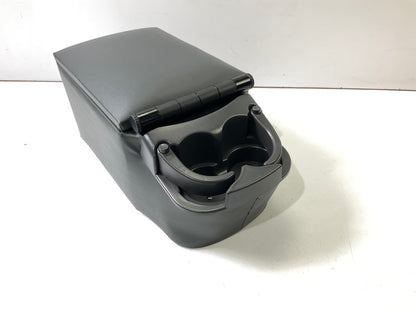 Pilot 124809 Contractor Center Console, Cup Holder, Padded Lid Armrest, Grey