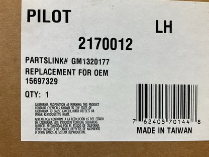 Pilot 2170012 Left Mirror - Replaces GM 15697329