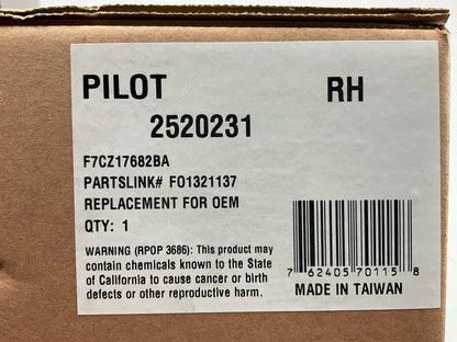 Pilot 2520231 Right Power Mirror For 1997-2002 Ford Escort, 97-99 Tracer