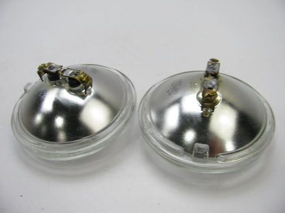 (2) Pilot 4415 35 Watt Halogen PAR36 12.8V Screw Terminal Base Flood Lamps Bulbs