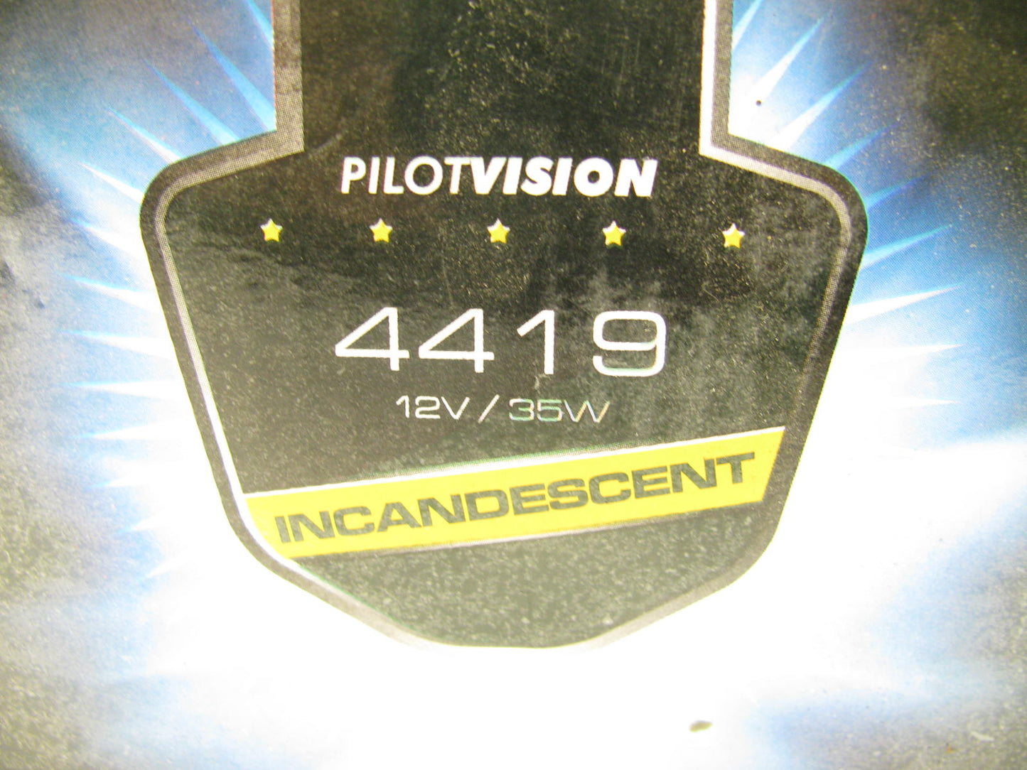 Pilot 4419 Sealed Beam Headlight Lamp Light Bulb 12V 35W