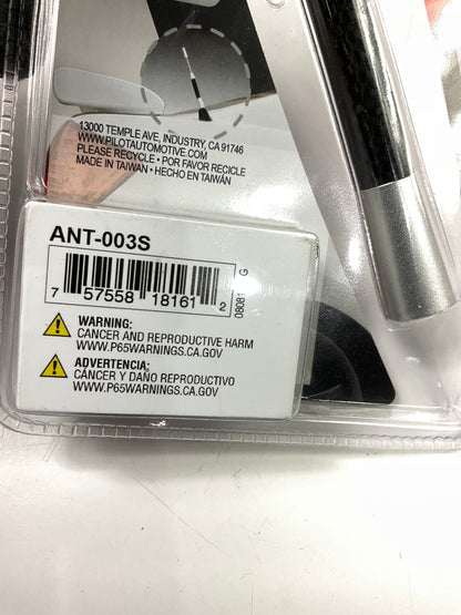 Pilot ANT-003S Universal Antenna 5-3/4 In. Aluminum/Carbon Mast Replacement