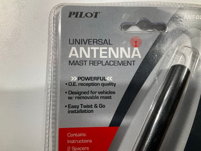 Pilot ANT-029B Aluminum Universal Antenna Replacement Mast, 4-3/4''