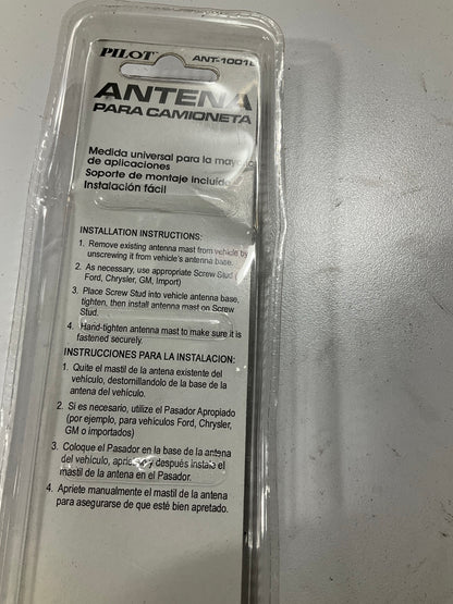 Pilot Automotive ANT-1001B Truck Antenna, Black Billet Style