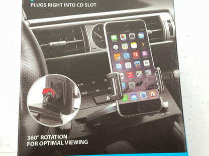 Pilot CA-4060 CD Mount Cellphone Mount Holder From 1.9'' To 3.5'' Wide