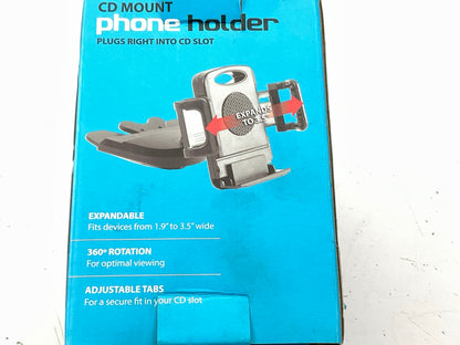 Pilot CA-4060 CD Mount Cellphone Mount Holder From 1.9'' To 3.5'' Wide
