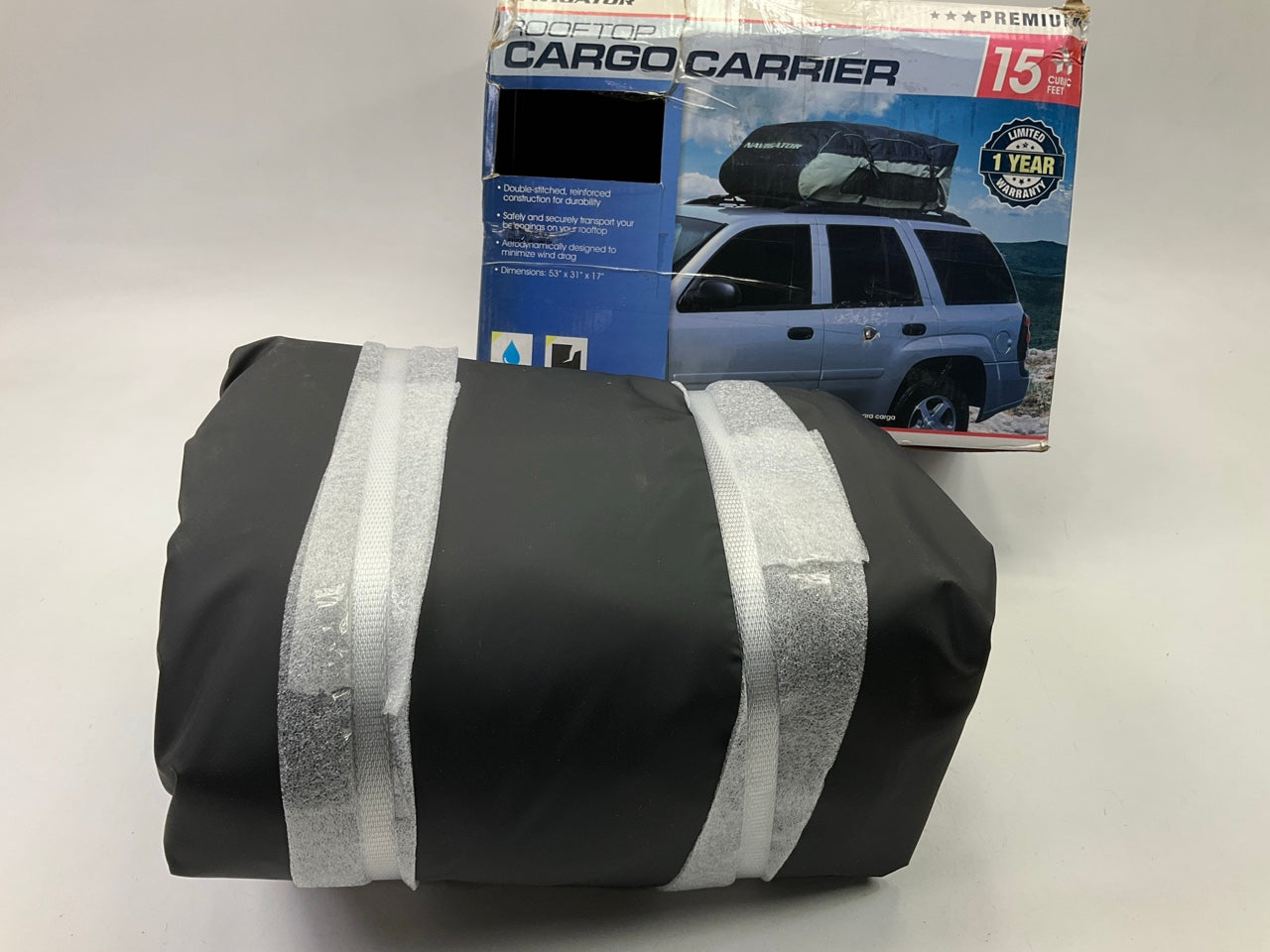 Pilot CG-41 Rooftop Cargo Carrier Basket - 53'' X 31'' X 17''