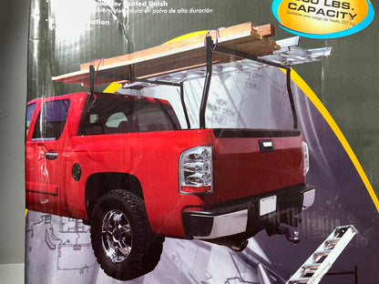 Pilot CG-902 Fully Adjustable Cross Bar Cargo Rack, 2'' Steel Tubing, 500 Lbs Cap