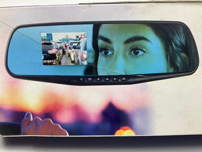 Pilot CL-3037 Rear View Mirror Dash Cam 4GB Storage Card Included