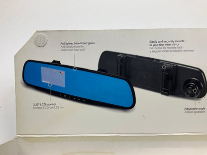 Pilot CL-3037 Rear View Mirror Dash Cam 4GB Storage Card Included