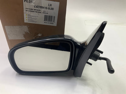 Pilot CV2709410-6L00 Left Driver Side Manual Door Mirror For 94-04 Sunfire