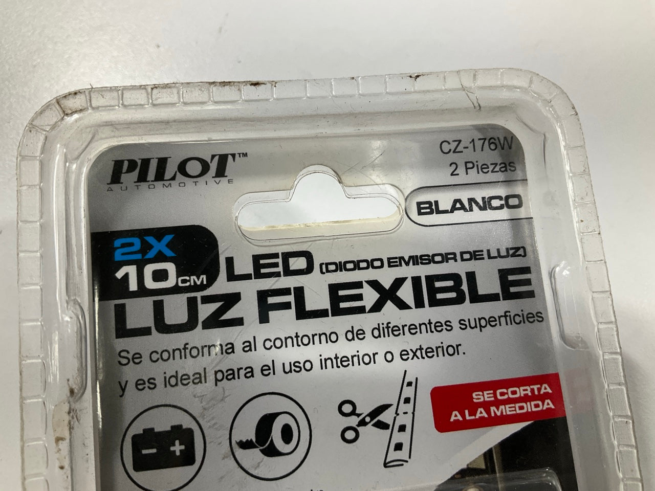 Pilot CZ-176W LED Flex Light Strips, 4-Inch White - 2 PACK