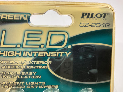 Pilot CZ-204G LED Accent Lights, High Intensity, Green, 100,000HRS