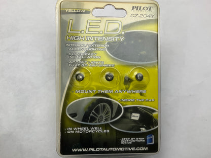 Pilot Automotive CZ-204Y High Intensity LED Yellow Accent Lights