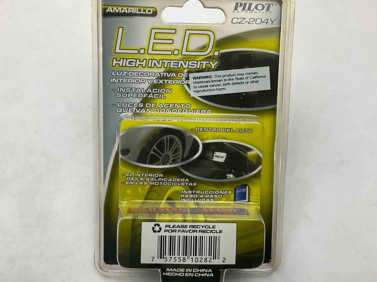 Pilot Automotive CZ-204Y High Intensity LED Yellow Accent Lights