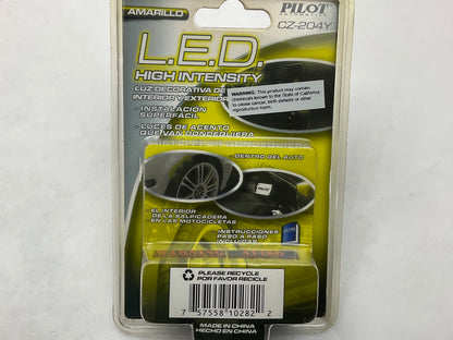 Pilot Automotive CZ-204Y High Intensity LED Yellow Accent Lights