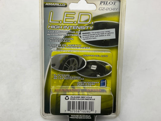 Pilot Automotive CZ-204Y High Intensity LED Yellow Accent Lights