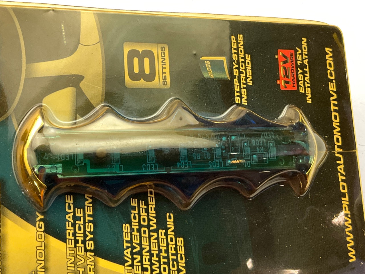 Pilot CZ-209B - LED Light Scanner, Blue Light, Interior Ambient Lighting Car