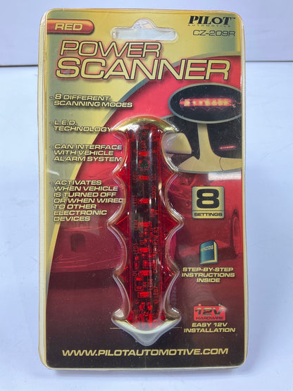 Pilot CZ-209R Anti-Theft LED Red Theft Deterrent / Auxiliary Light Scanner
