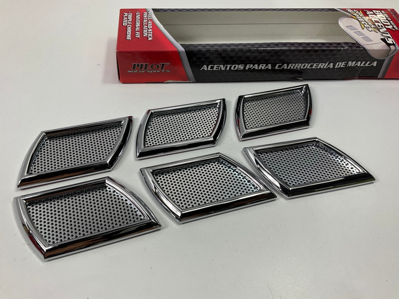 Pilot CZ-240S Super Mesh Body Vent Accent Emblems