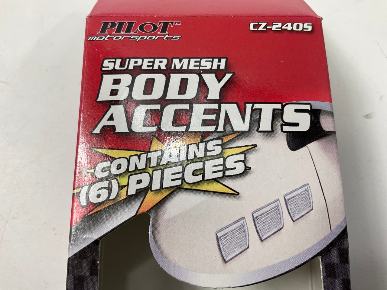 Pilot CZ-240S Super Mesh Body Vent Accent Emblems