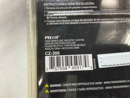 Pilot CZ-300 Air Diverters Body Accent, 6 Pieces, Black - Paintable