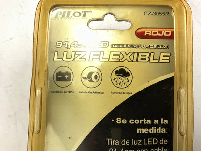 Pilot CZ-3055R - LED Flex Light Strip 36'', Red, 12V, 50,000HRS