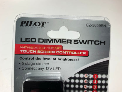 Pilot CZ-3059SH I-Touch Screen Dimmer LED Buttonless Switch - 5 Stages