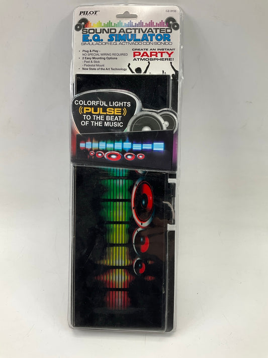 Pilot CZ-3133 Sound Activated Plug & Play LED EQ Simulator 12v