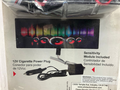 Pilot CZ-3133 Sound Activated Plug & Play LED EQ Simulator 12v