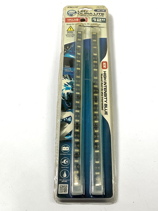 Pilot Automotive CZ-3143B Blue 12'' LED Flex Light Strips - 2 Pieces