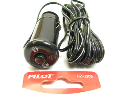 Pilot CZ3209 Universal 12V Cigarette Power Port Lighter Plug With ON-OFF Switch