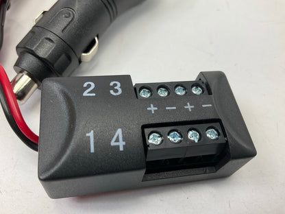 Pilot CZ-3276 4-Device Bluetooth Accessory Switch, 8 Amp In-line Fuse Added