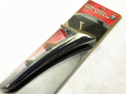 Pilot CZ-4016 - Fender Wheel Well Accents, Chrome 2 PC, Universal Fitment